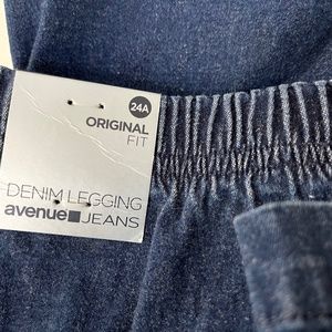 AVENUE Jeggings Jeans/Leggings Ladies Size 24 NWT